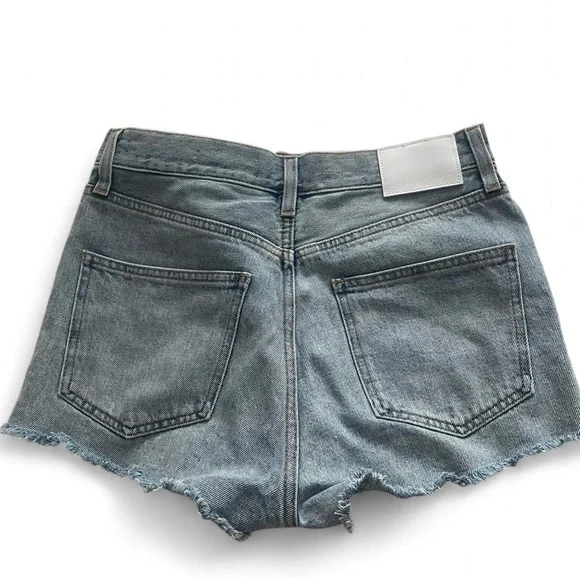 Aritzia Denim Forum Light Blue Shorts - Picture 2 of 3